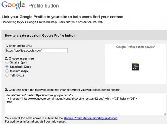Google+-Button