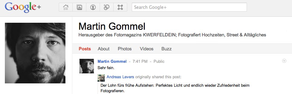 Martin Gommel - G+
