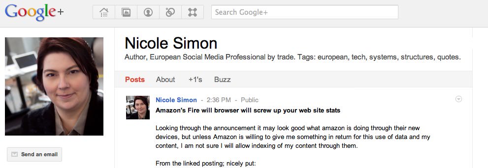 Nicole Simon - G+