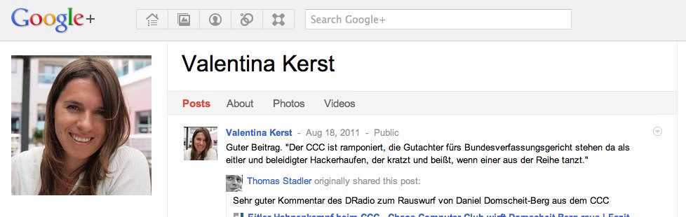 Valentina Kerst - G+