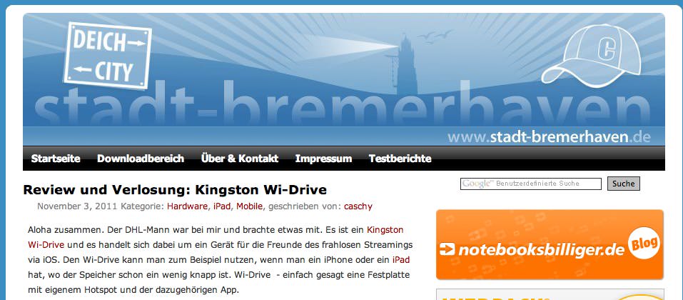 Review und Verlosung_ Kingston Wi-Drive