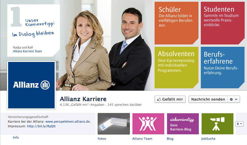 Allianz Karriere Facebook