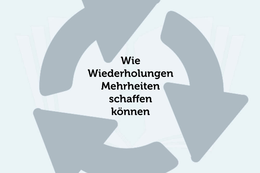 Wiederholung Wiederholung