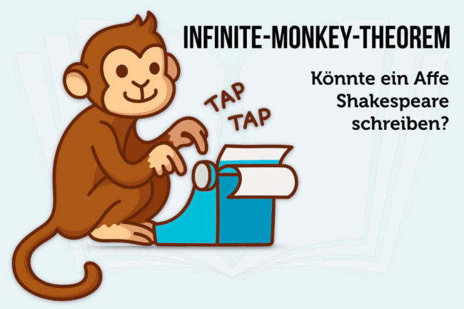 Infinite-Monkey-Theorem: Affe schreibt Shakespeare