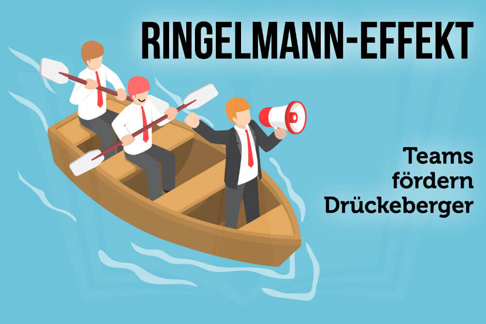 Ringelmann-Effekt: Teams fördern Drückeberger