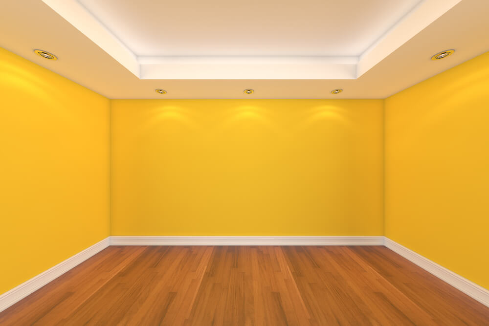 Wandfarben Effekt Mogen Sie Gelbe Raume Lieber