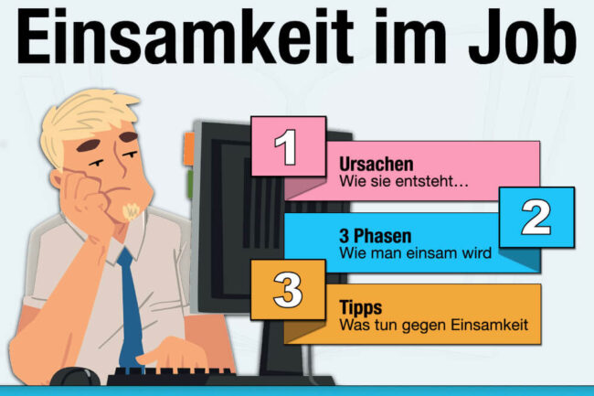 Einsamkeit im Job: Ursachen und Bewältigung