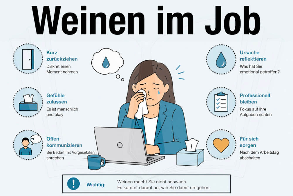 Weinen Im Job Ursachen Umgang Tipps