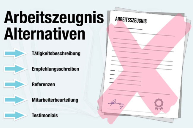 Arbeitszeugnis Alternativen: 5 Tipps für die Bewerbung