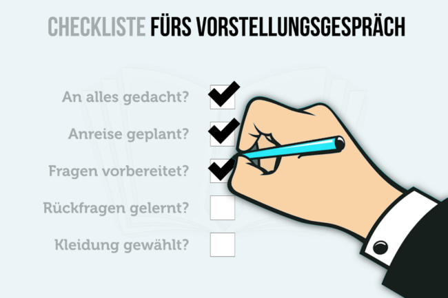 Vorstellungsgespräch Checkliste: Alles Im Blick | Karrierebibel.de