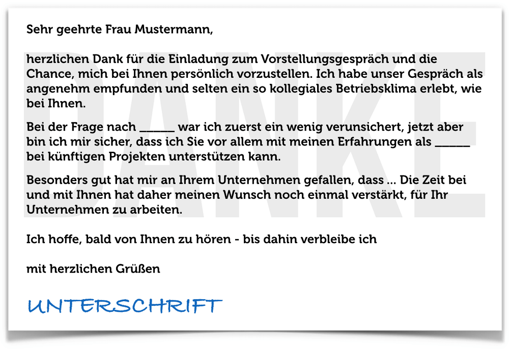 Absage Anfrage Mustertext.