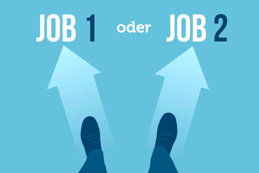 Mehrere Jobangebote: Wie zwischen 2 Jobs entscheiden?