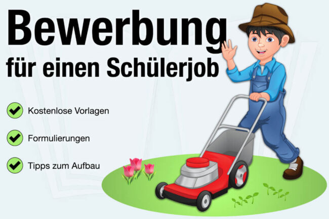 Bewerbung Schülerjob