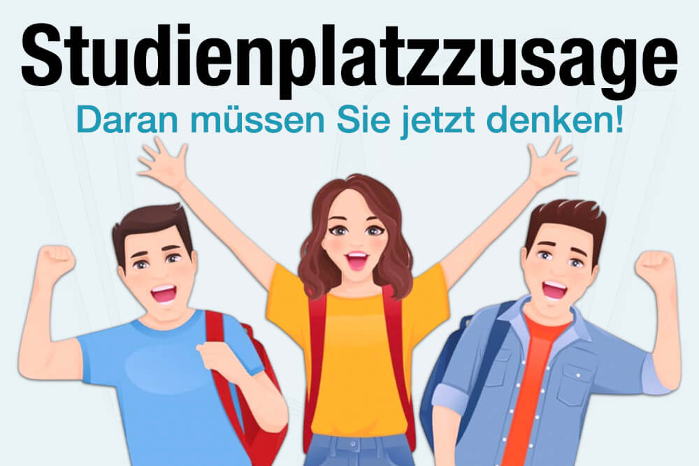 Studienplatzzusage Zulassungsbescheid Was Tun Uni