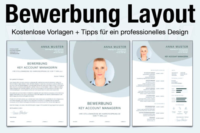 Bewerbung Layout