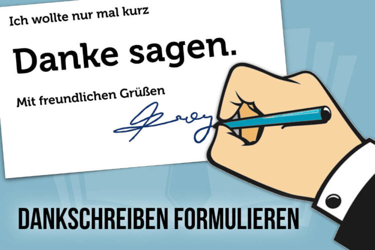 Dankschreiben Formulieren: Tipps Für Kundenbriefe | Karrierebibel.de