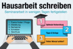Hausarbeit Schreiben Tipps Vorlage Anleitung