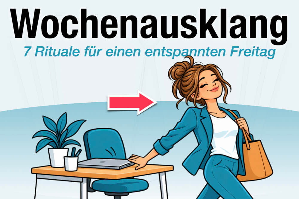 Wochenausklang Freitag Rituale Tipps Sprueche