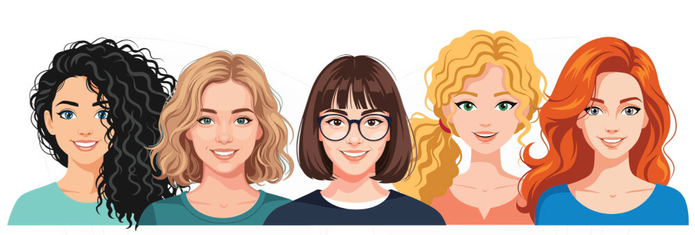 Haare Vorstellungsgespräch Beispiele Frisur Frau