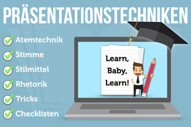 Präsentationstechniken: Tipps souverän zu präsentieren