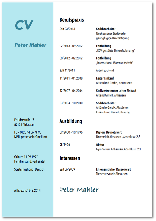 Arbeitslosigkeit im Lebenslauf erklären | karrierebibel.de