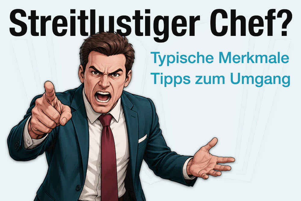 Streitlustiger Chef Bedeutung Anzeichen Merkmale Tipps Umgang