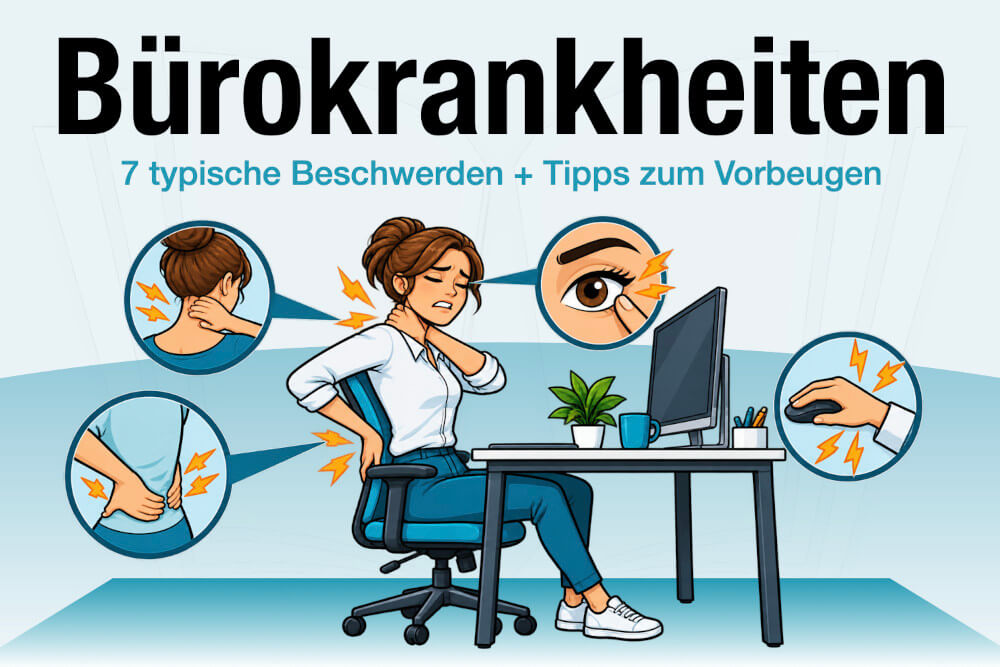 Buerokrankheiten Ursachen Symptome Tipps Vorbeugen