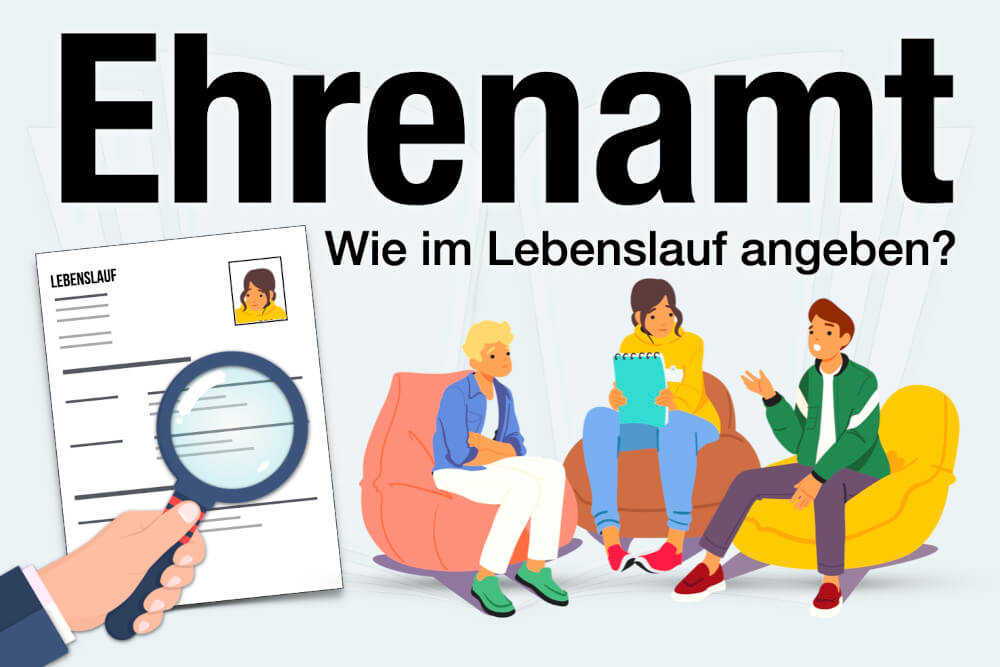 Ehrenamt Lebenslauf Angeben Beispiele Tipps Bewerbung