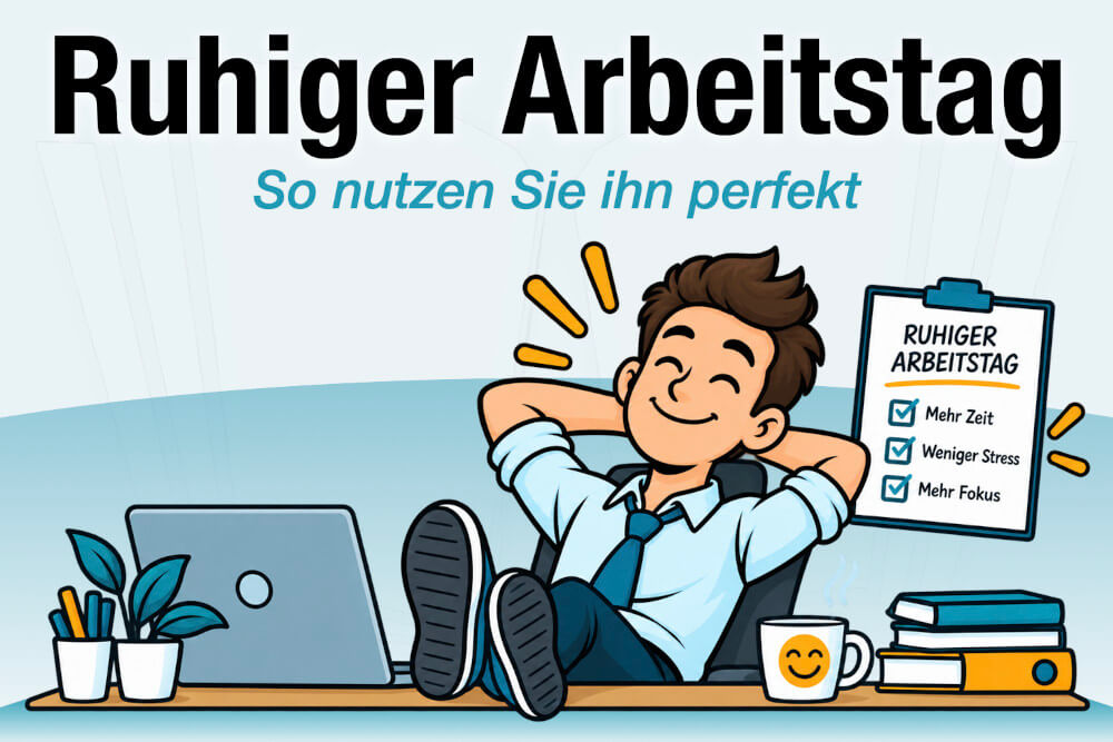 Ruhiger Arbeitstag Definition Tipps Wie Nutzen