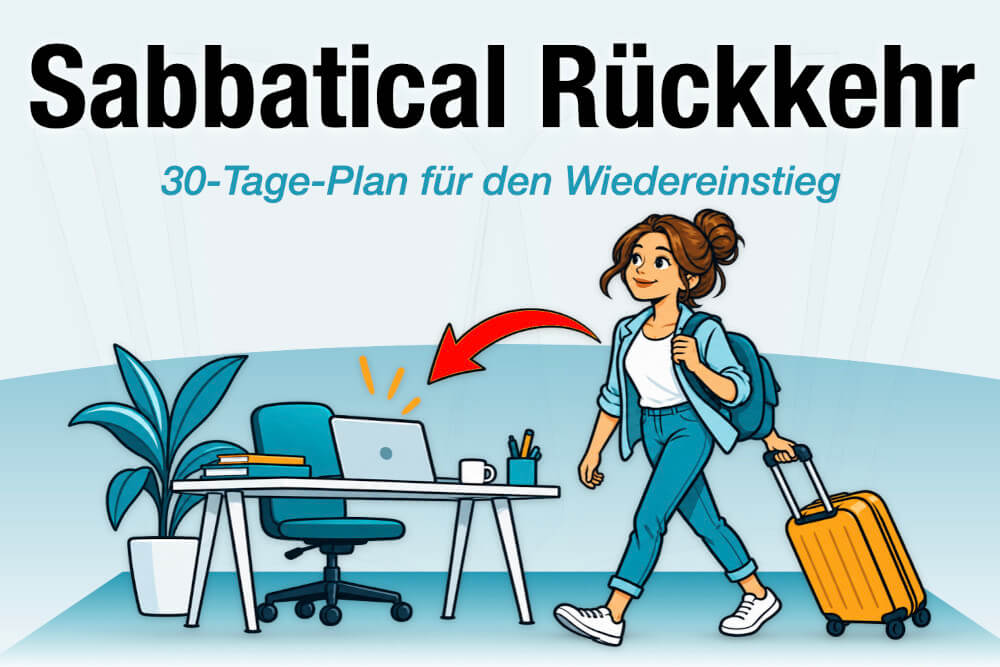 Sabbatical Rueckkehr 30 Tage Plan Wiedereinstieg Tipps