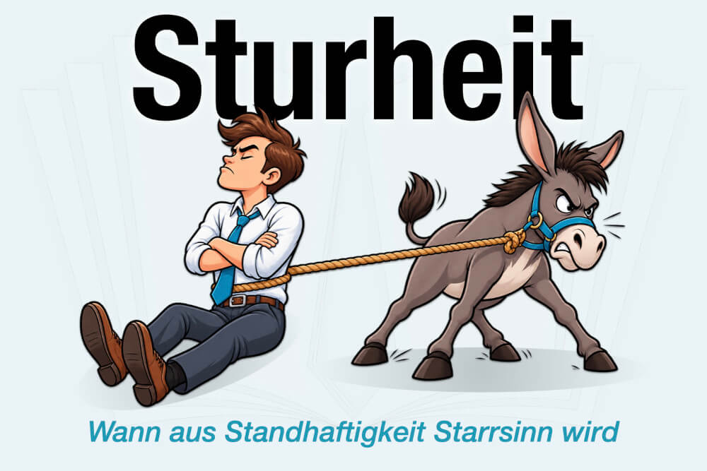 Sturheit Definition Bedeutung Psychologie Ursachen Umgang Tipps