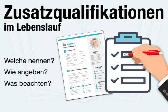 Zusatzqualifikationen im Lebenslauf: Diese lohnen sich