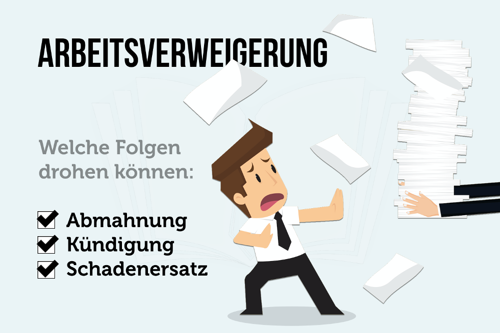 Arbeitsverweigerung: In diesen Fällen droht die Kündigung