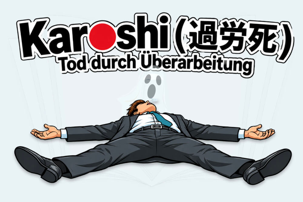 Karoshi Tod Durch Ueberarbeitung Bedeutung Uebersetzung Beispiele