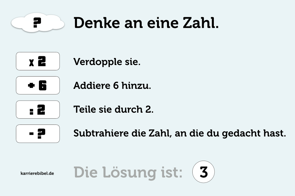 Brainteaser In Der Bewerbung 60 Beispiele Losungen