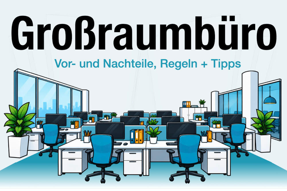Grossraumbuero Vorteile Nachteile Regeln Tipps