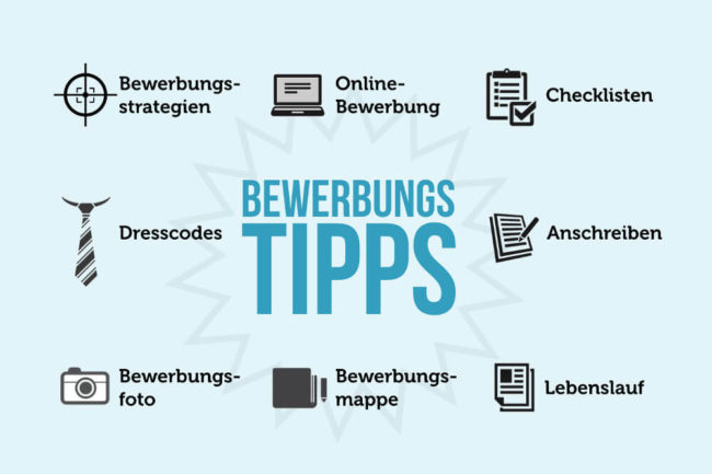 Bewerbungstipps: Übersicht der 12 besten Tipps