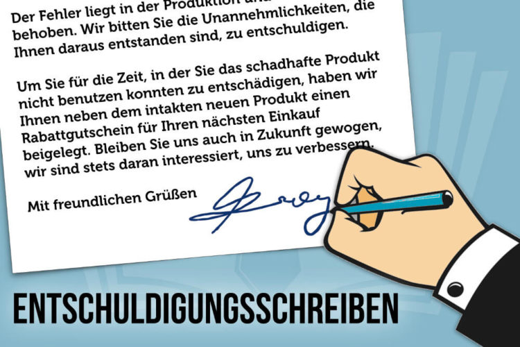 Entschuldigungsschreiben: Vorlagen & Formulierungen