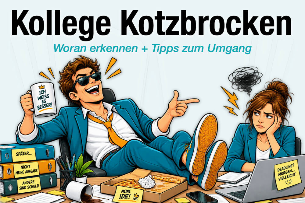 Kollege Kotzbrocken Definition Beispiel Merkmale Was Tun
