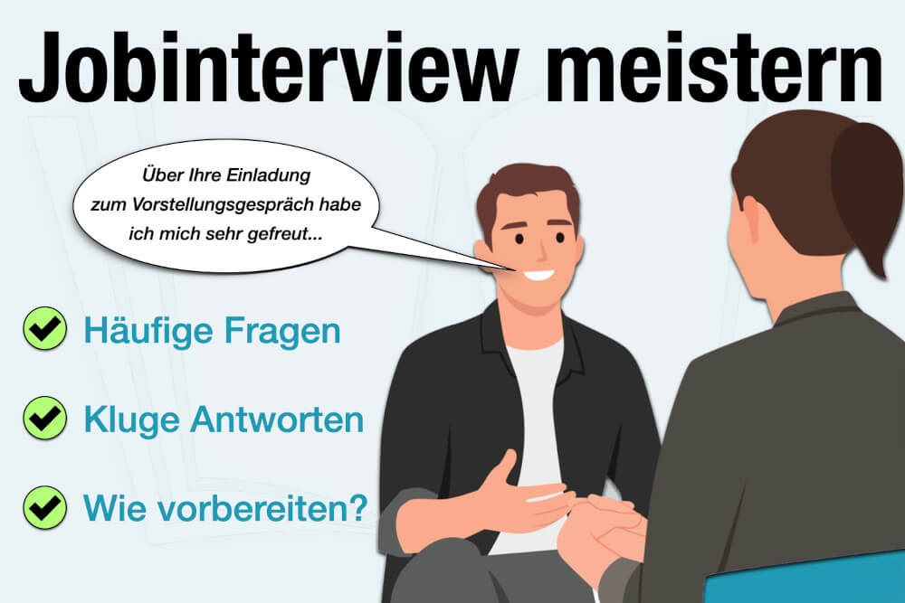 Jobinterview Definition Vorbereitung Fragen Antworten Tipps