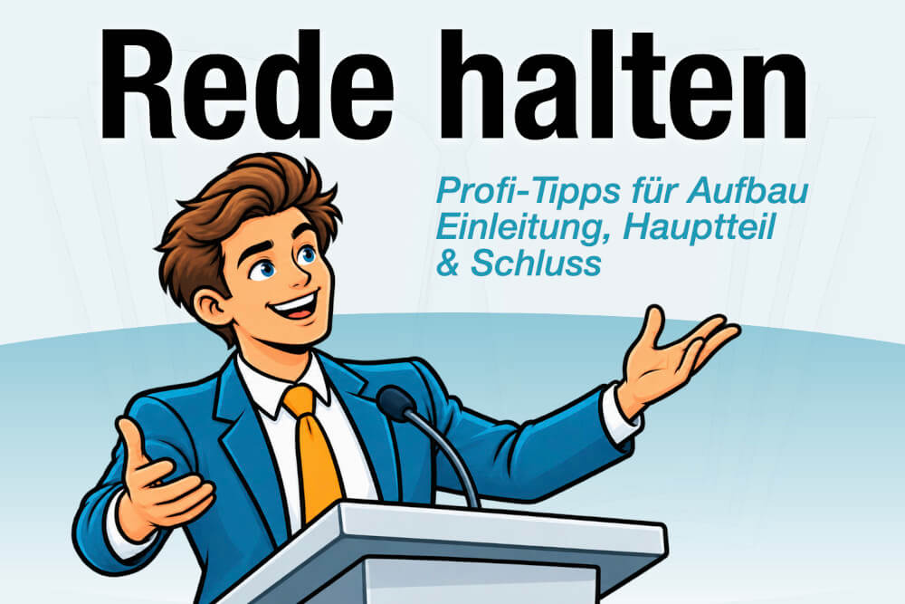 Rede Halten Profi Tipps Aufbau Einleitung Hauptteil Schluss Beispiele