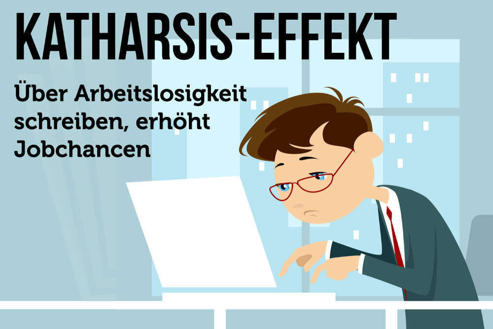 Katharsis-Effekt: Über Frust schreiben, erhöht Jobchancen