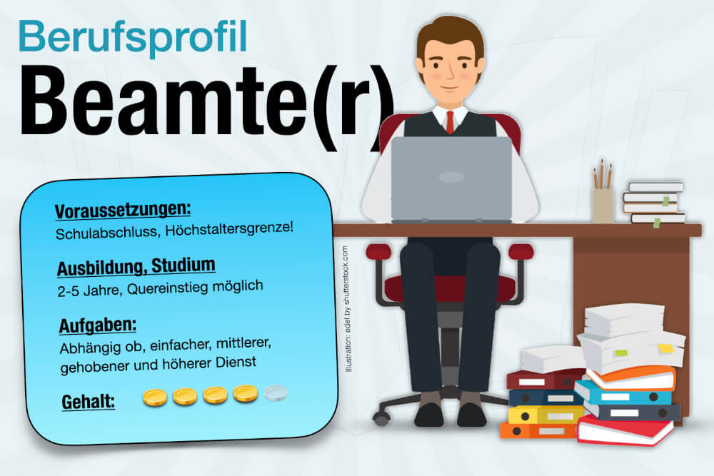 Beruf Beamter Ausbildung Gehalt Jobs Aufgaben Karriere