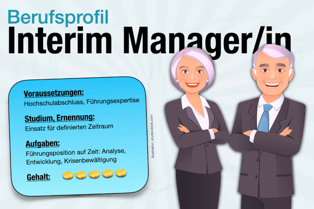 Beruf Interim Manager Ausbildung Gehalt Jobs Aufgaben Karriere