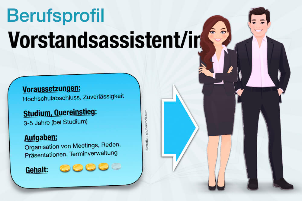 Beruf Vorstandsassistent Ausbildung Gehalt Jobs Aufgaben Karriere