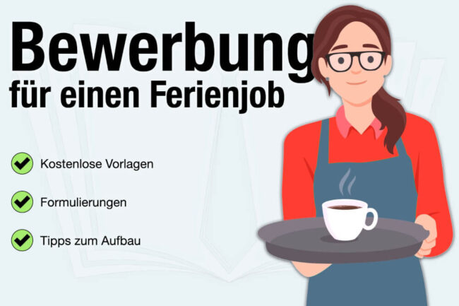 Bewerbung Ferienjob