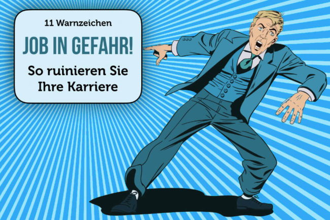 Job in Gefahr