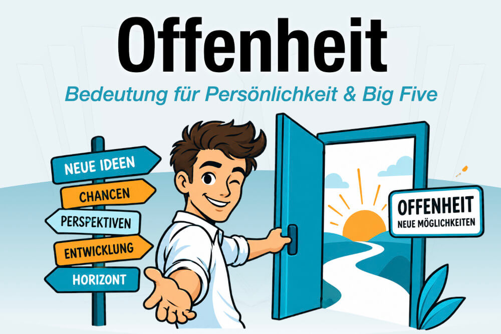 Offenheit Bedeutung Psychologie Big Five Beispiele Eigenschaften