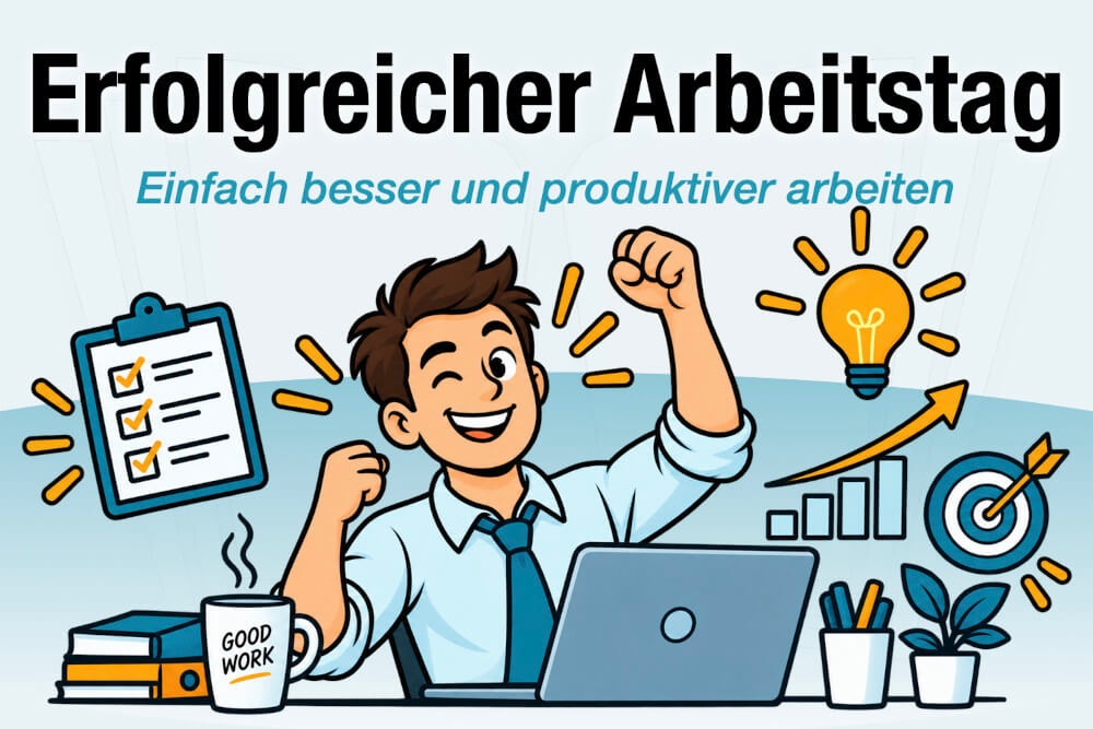 Erfolgreicher Arbeitstag Tipps Ablauf Gestaltung