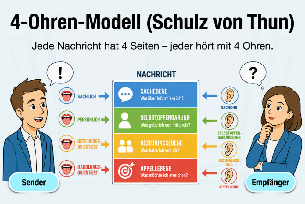 4 Ohren Modell Einfach Erklärt Beispiel 4 Ebenen